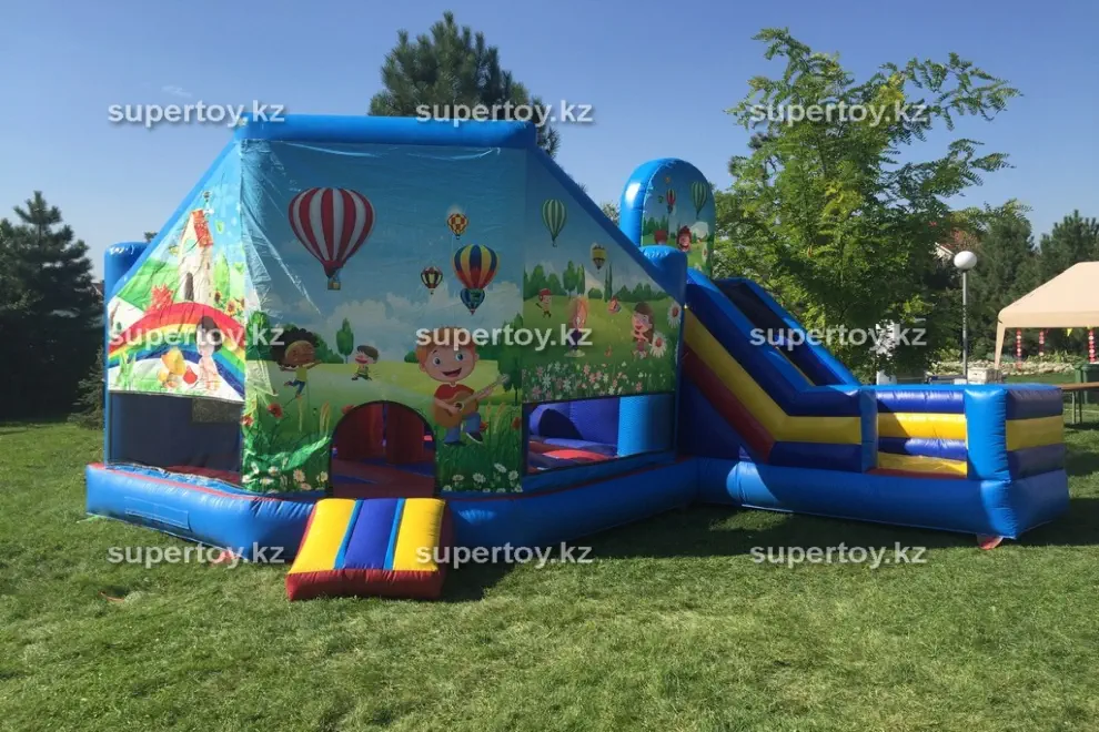 Надувной батут Мир Чудес