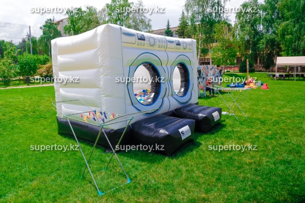 Надувной батут Большая стирка